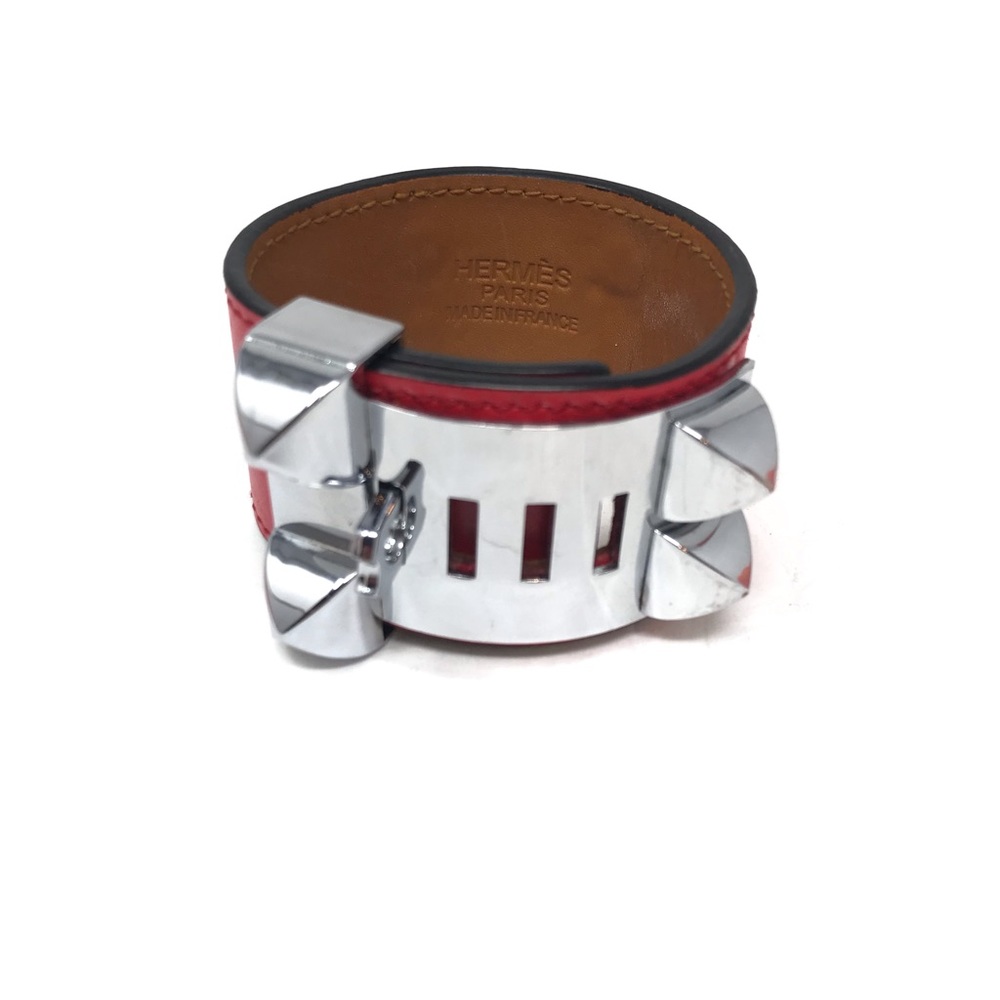 Hermès Swift Collier de Chien CDC Leather Bracelet